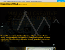 Tablet Screenshot of malakaicreative.com